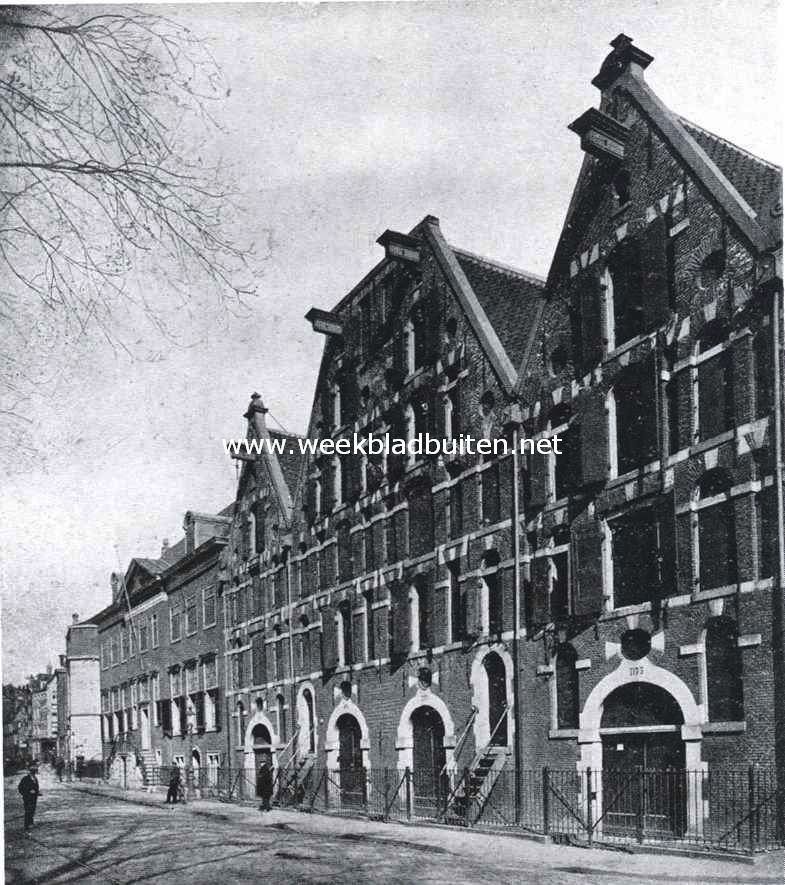 Oude turfpakhuizen, later 