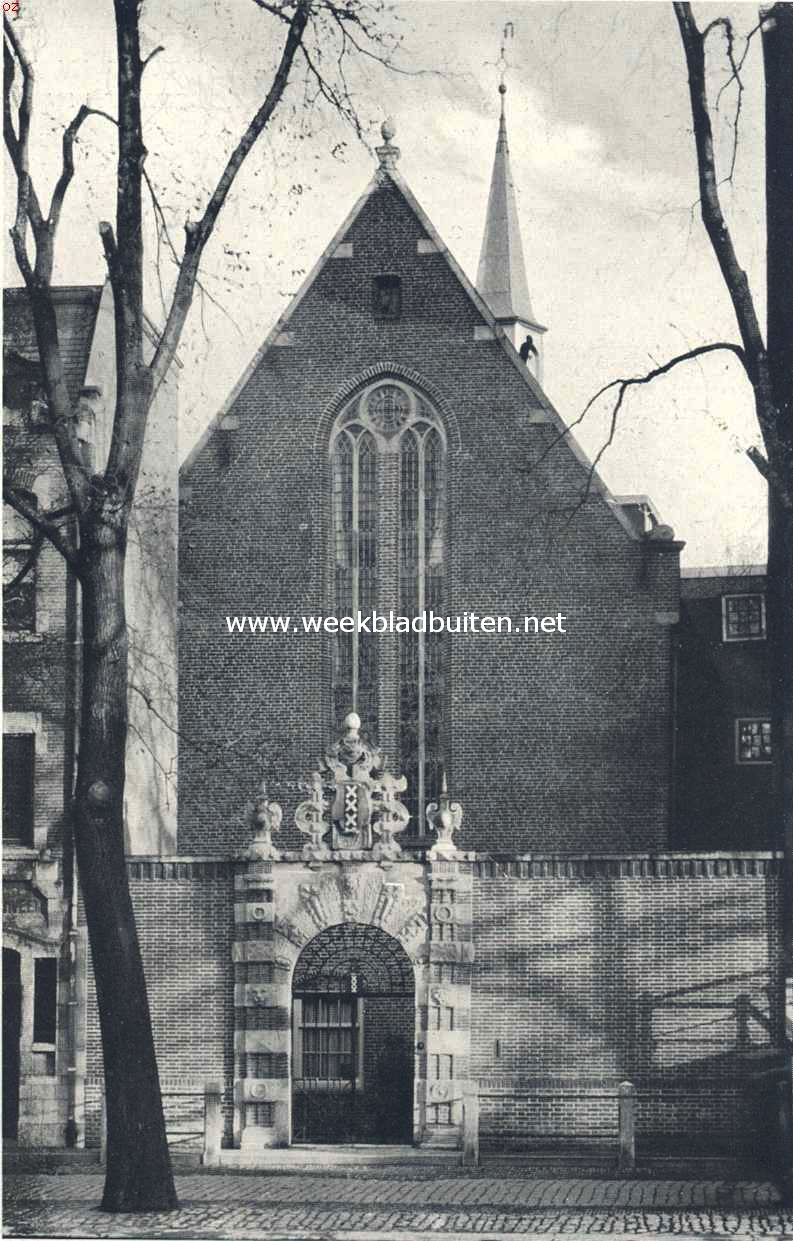 De herstelde kapel van het Agnietenklooster te Amsterdam