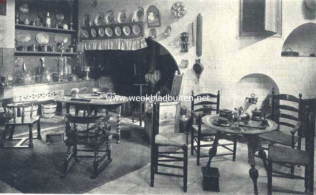 Het Paviljoen te Haarlem. De voormalige keuken in het Paviljoen te Haarlem