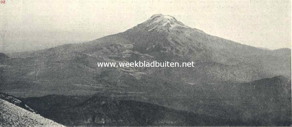 Een beklimming van de Popocatepetl. De top van de naastbijgelegen uitgedoofde vilkaan 