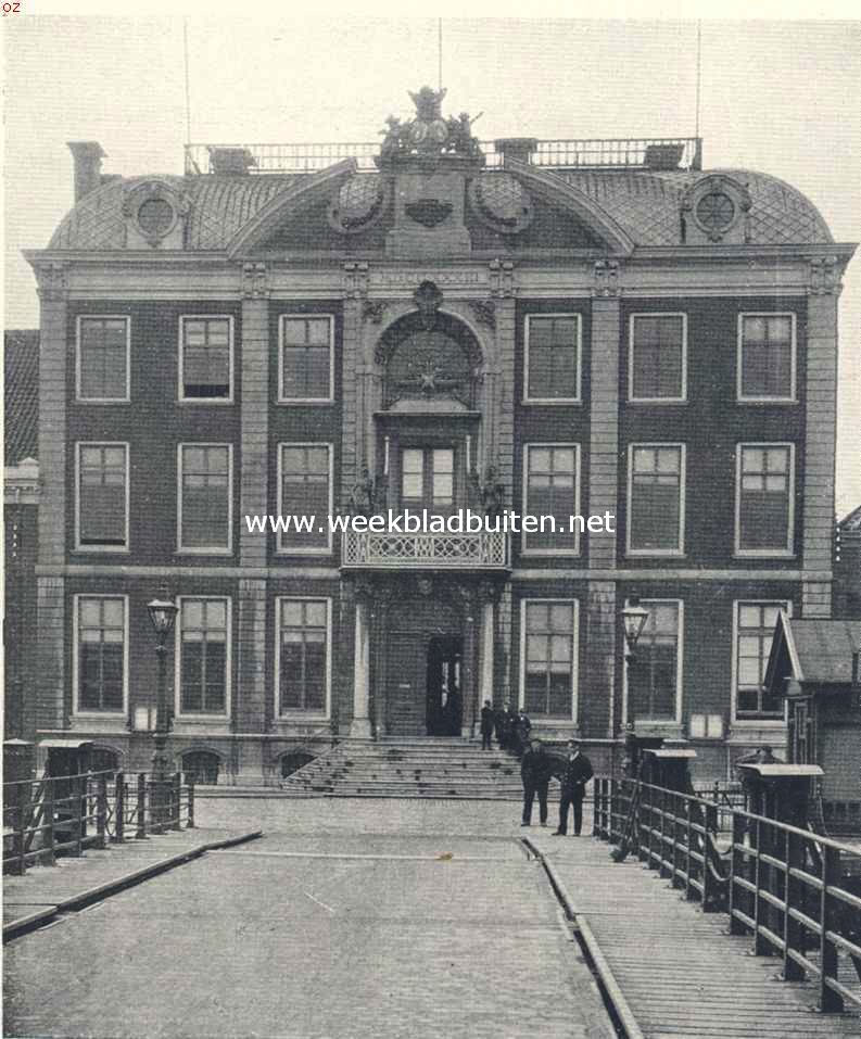 Het tegenwoordige stadhuis te Vlissingen, in 1733 als heerenhuis gebouwd, en sinds 1818 raadhuis