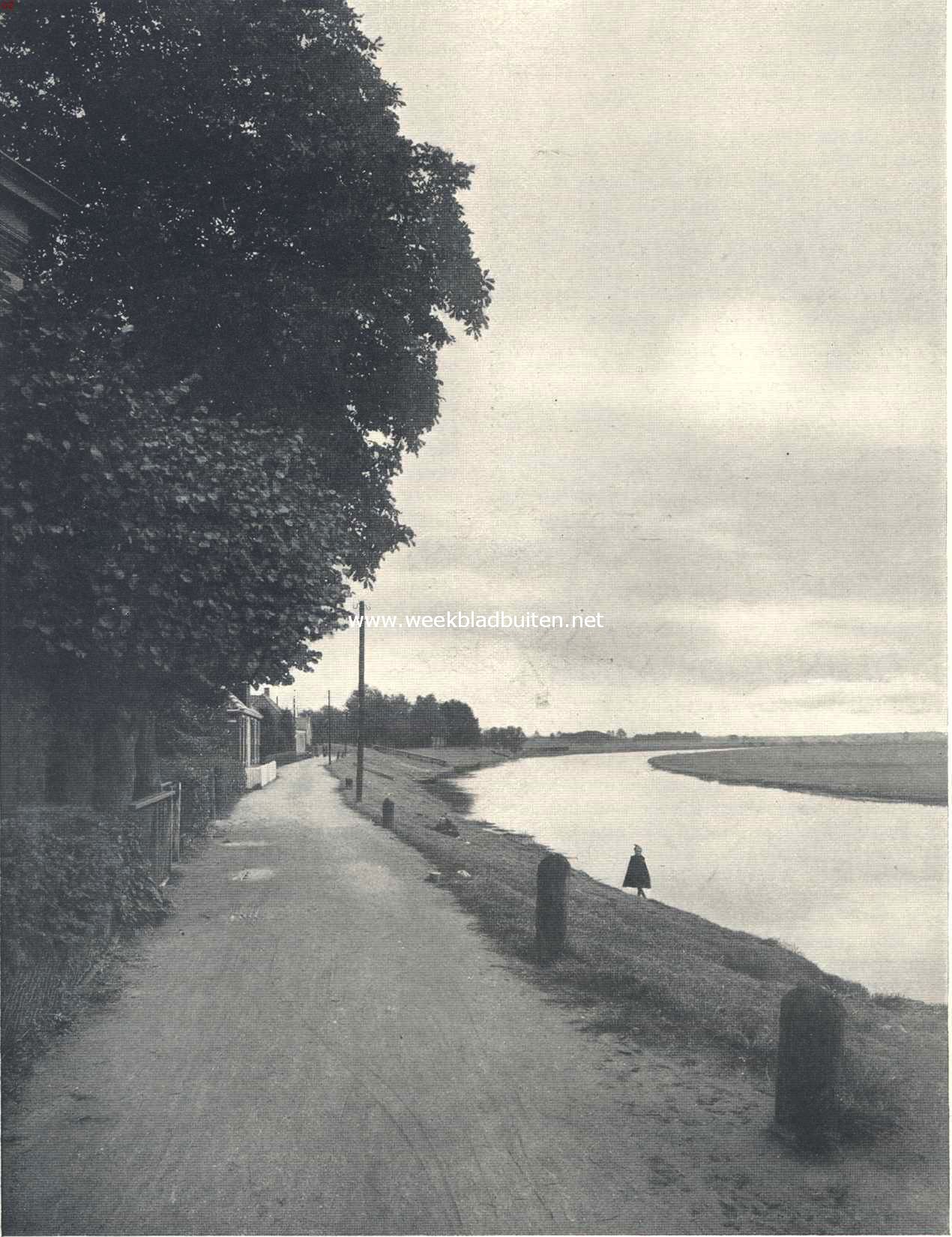 Langs de Overijselsche Vecht. De Overijselsche Vecht bij Dalfsen