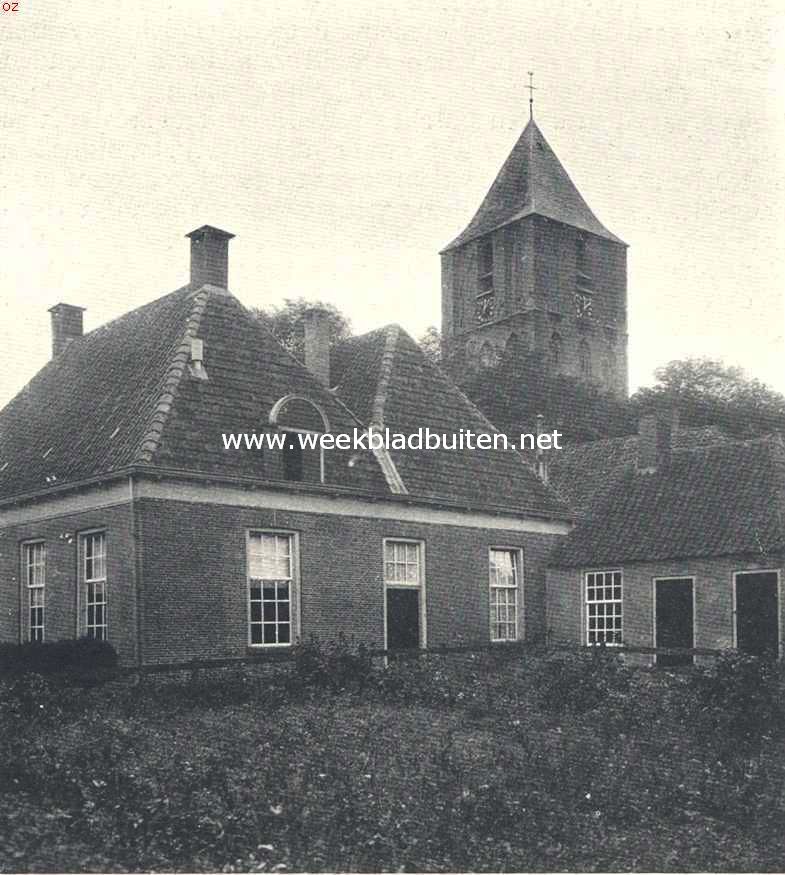 Langs de Overijselsche Vecht. Gezicht op den toren te Dalfsen