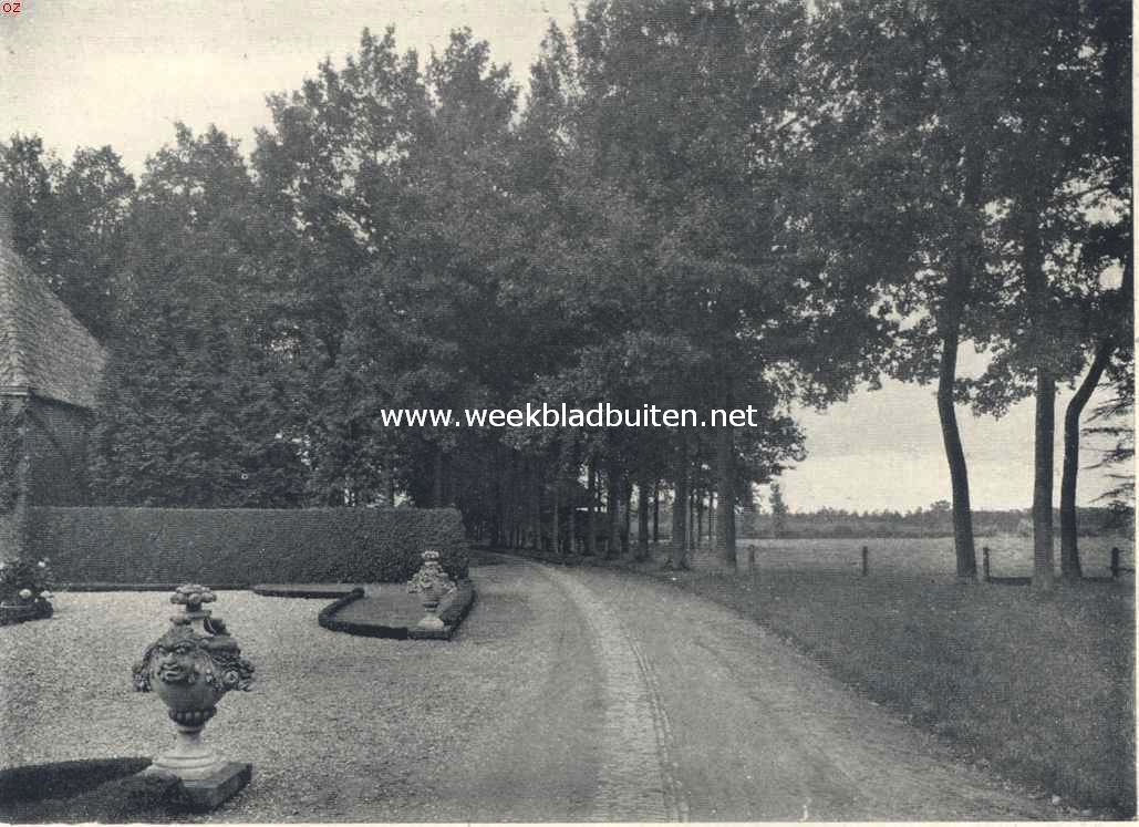 Langs de Overijselsche Vecht. Voorplein bij Huize Aalshorst