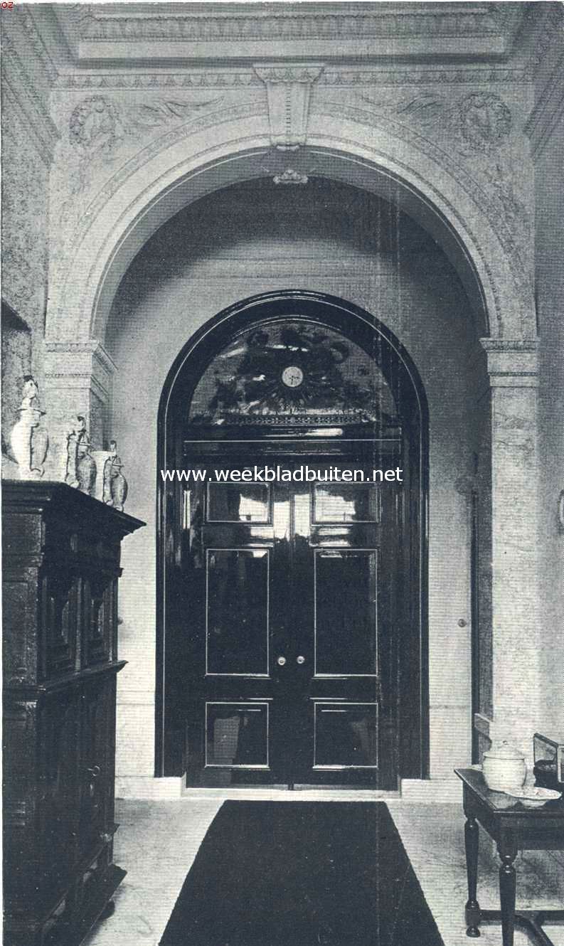 'n Haarlemsche patrici�rswoning. Het voorhuis