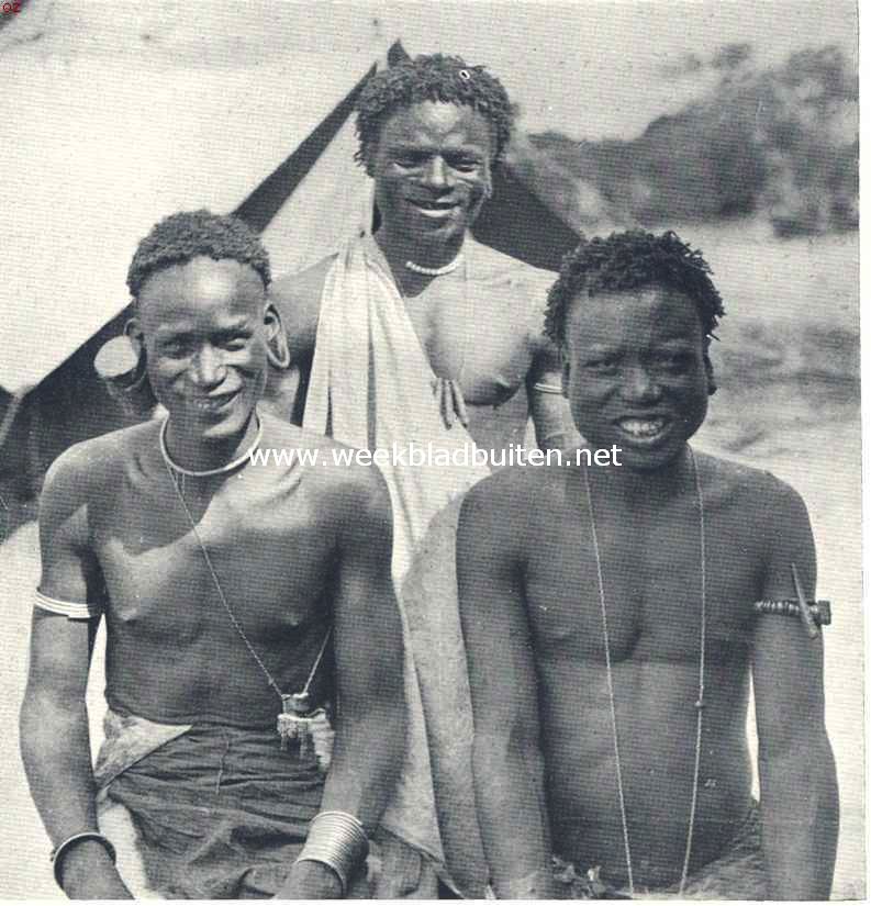 De bewoners van Oost-Afrika. Boentoe-negertypen