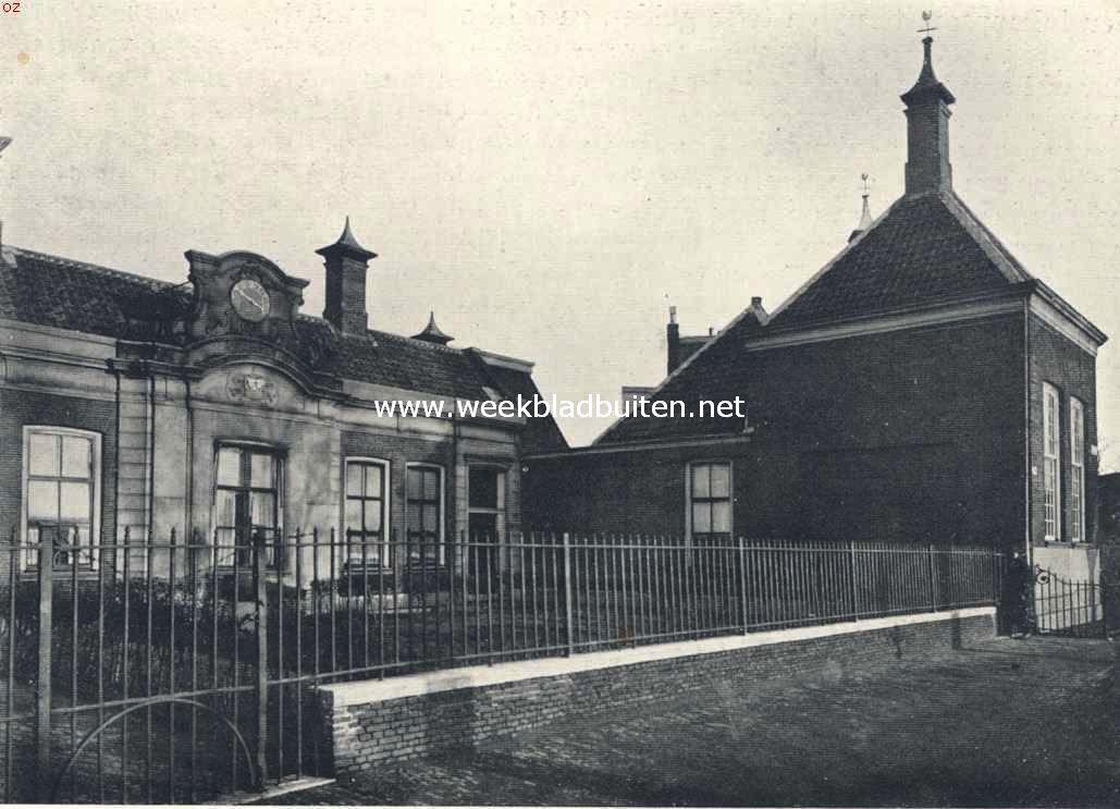 Haarlemsche hofjes. Het hofje van Noblet, de voorgevel