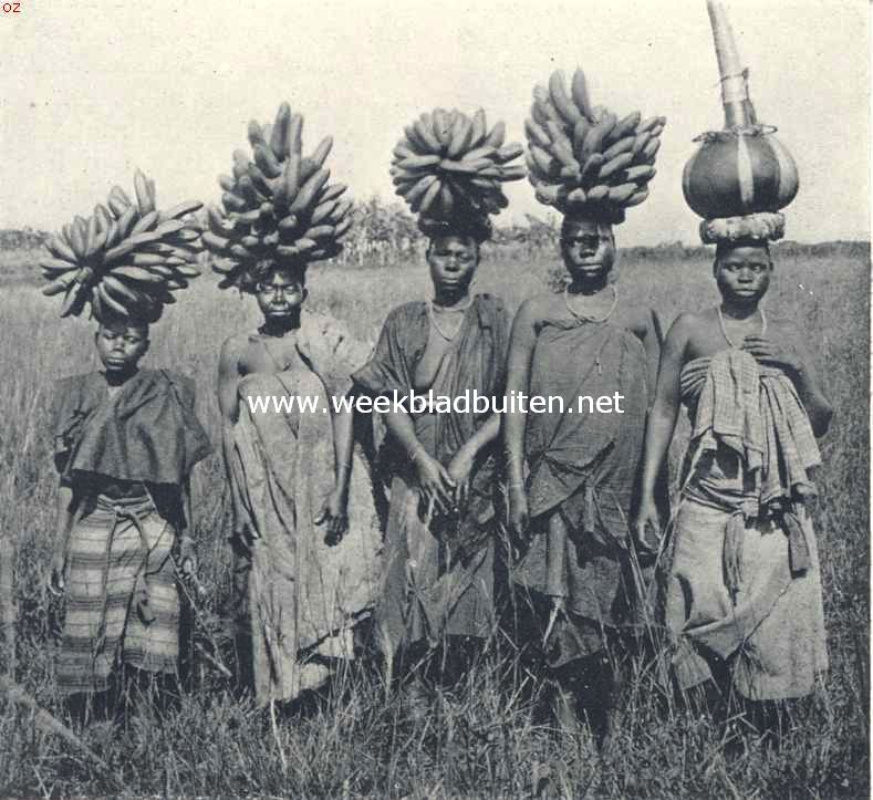 De bewoners van Oost-Afrika. Oost-Afrikaansche negervrouwen