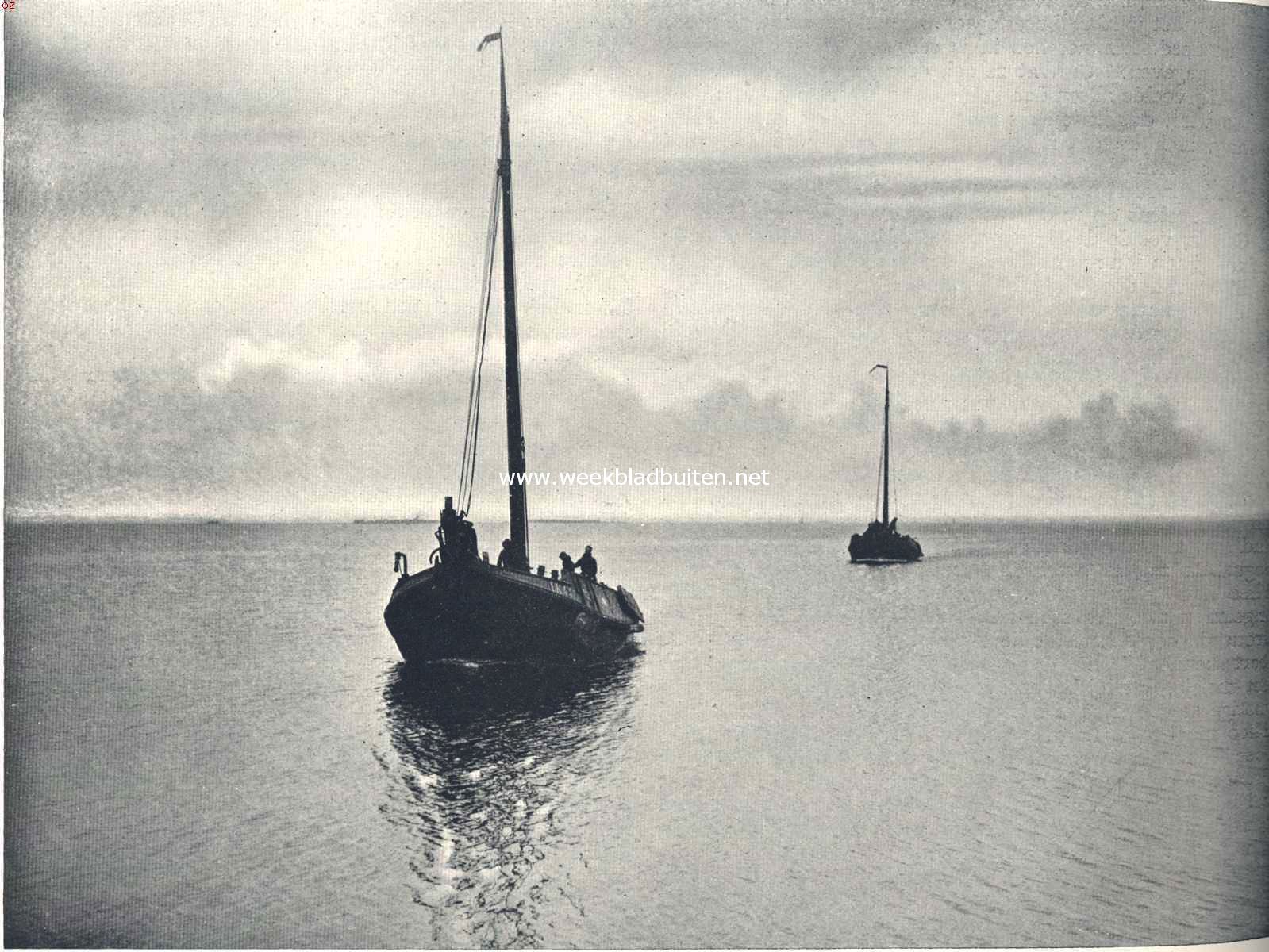 Volendam en de haringvangst. Huis toe