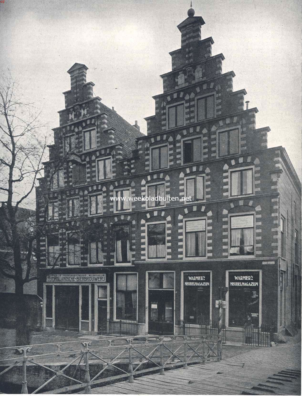 Gevels uit het einde der 16e eeuw aan het Korte Spaarne te Haarlem