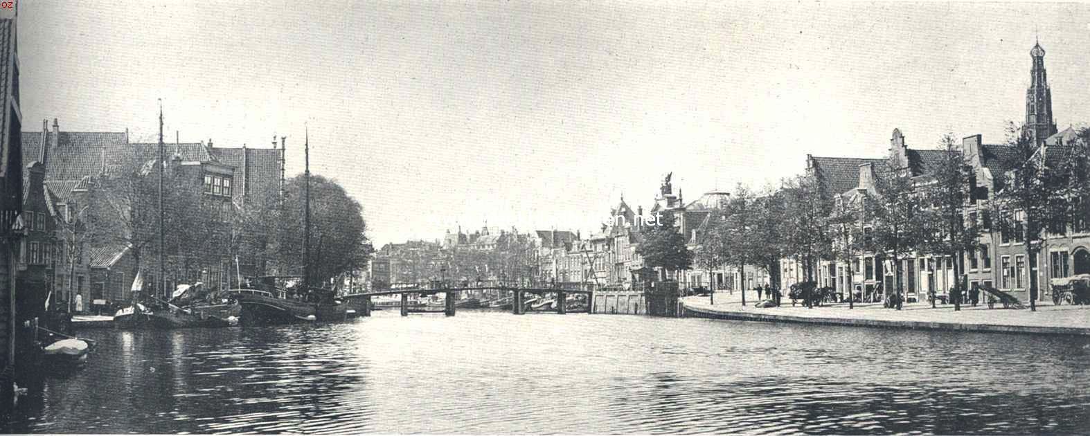 Het Spaarne tusschen Bakenessergracht en Houtmarkt