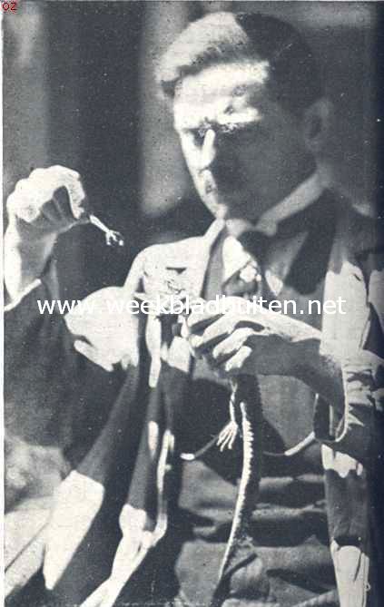 Voedering van een der pleegkinderen