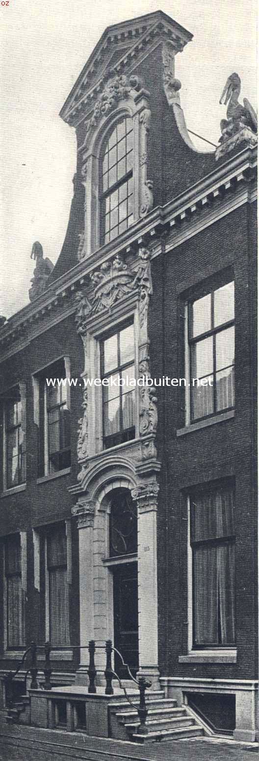 Haarlem. Huis aan de Groote Houtstraat, thans sociteit 