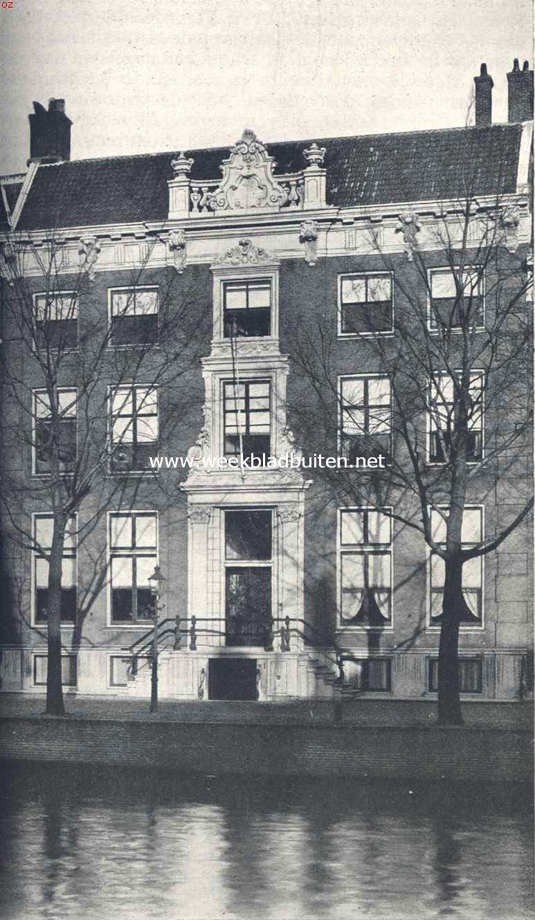 Haarlem. Huis aan de Nieuwe Gracht (Bisschopp. Paleis)