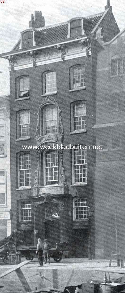 Rotterdam. Rotterdamsch koopmanshuis aan de Nieuwe Haven