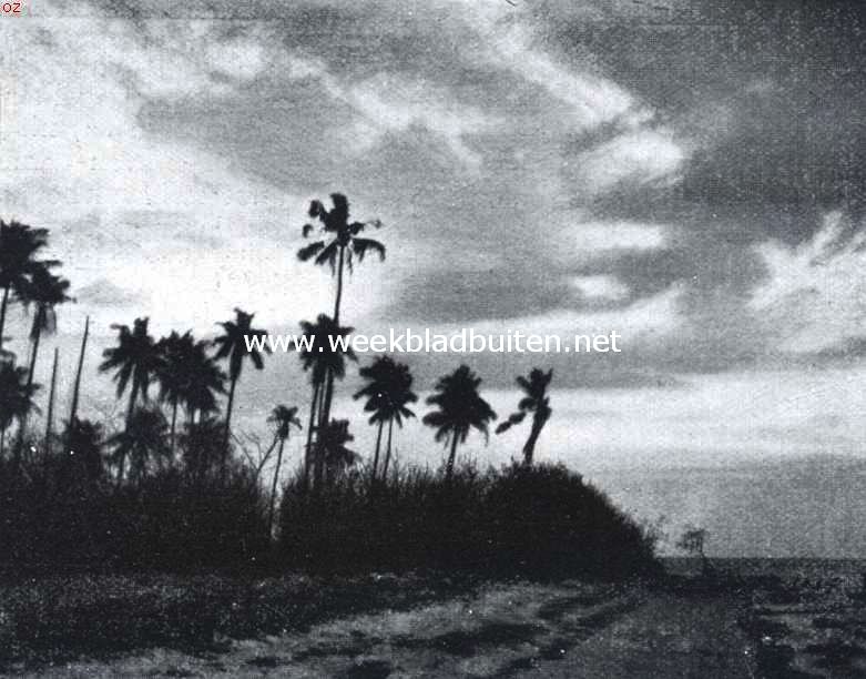 Zonsondergang bij Japara, Res, Semarang