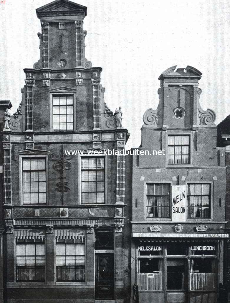Huizen aan de Mient te Alkmaar, aangekocht door de Vereeniging Hendrick de Keyser