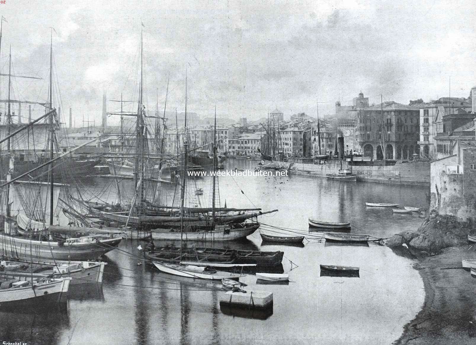 Notities van de Italiaansche Riviera. De haven van Savona