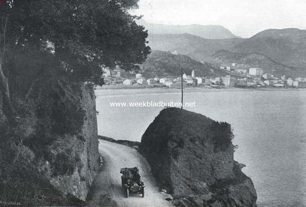 Notities van de Italiaansche Riviera. Gezicht op Varazza