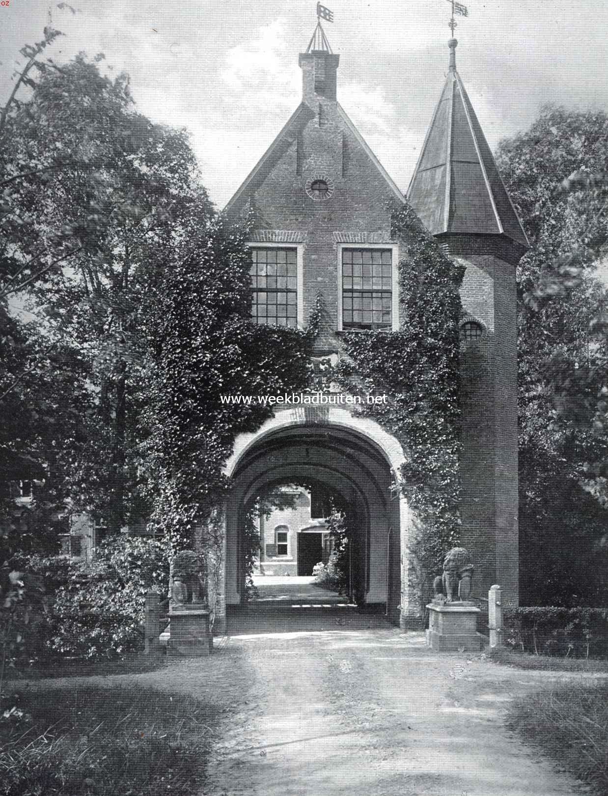 De poort van Epema-state te Ijsbrechtum