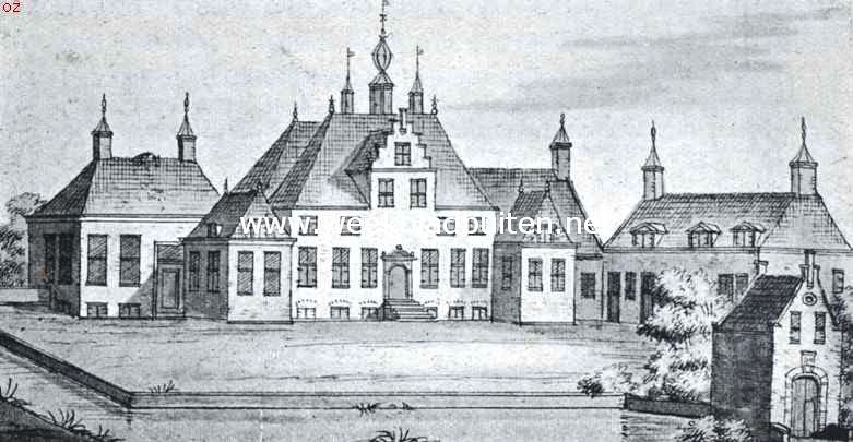 Epema State in 1723. Naar een teekening van J. Stellingwerf in het Friesch Museum
