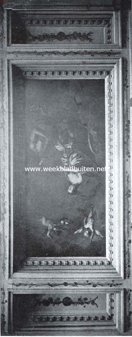 Het Trippenhuis. Plafond in de bestuurskamer