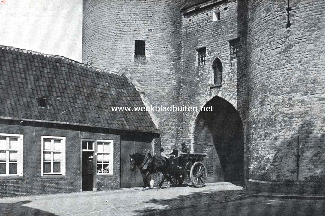 Bij de Gevangenpoort te Bergen op Zoom