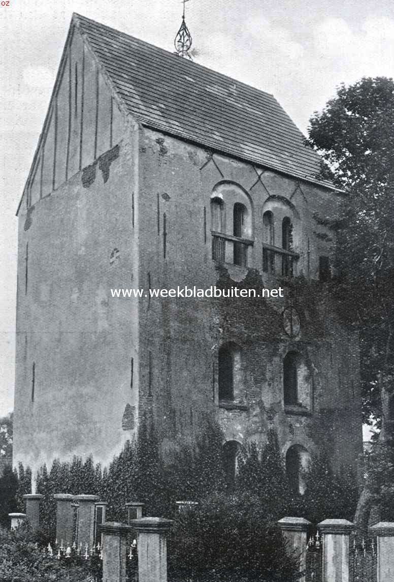 De toren bij de Ned. Herv. Kerk te Noordbroek