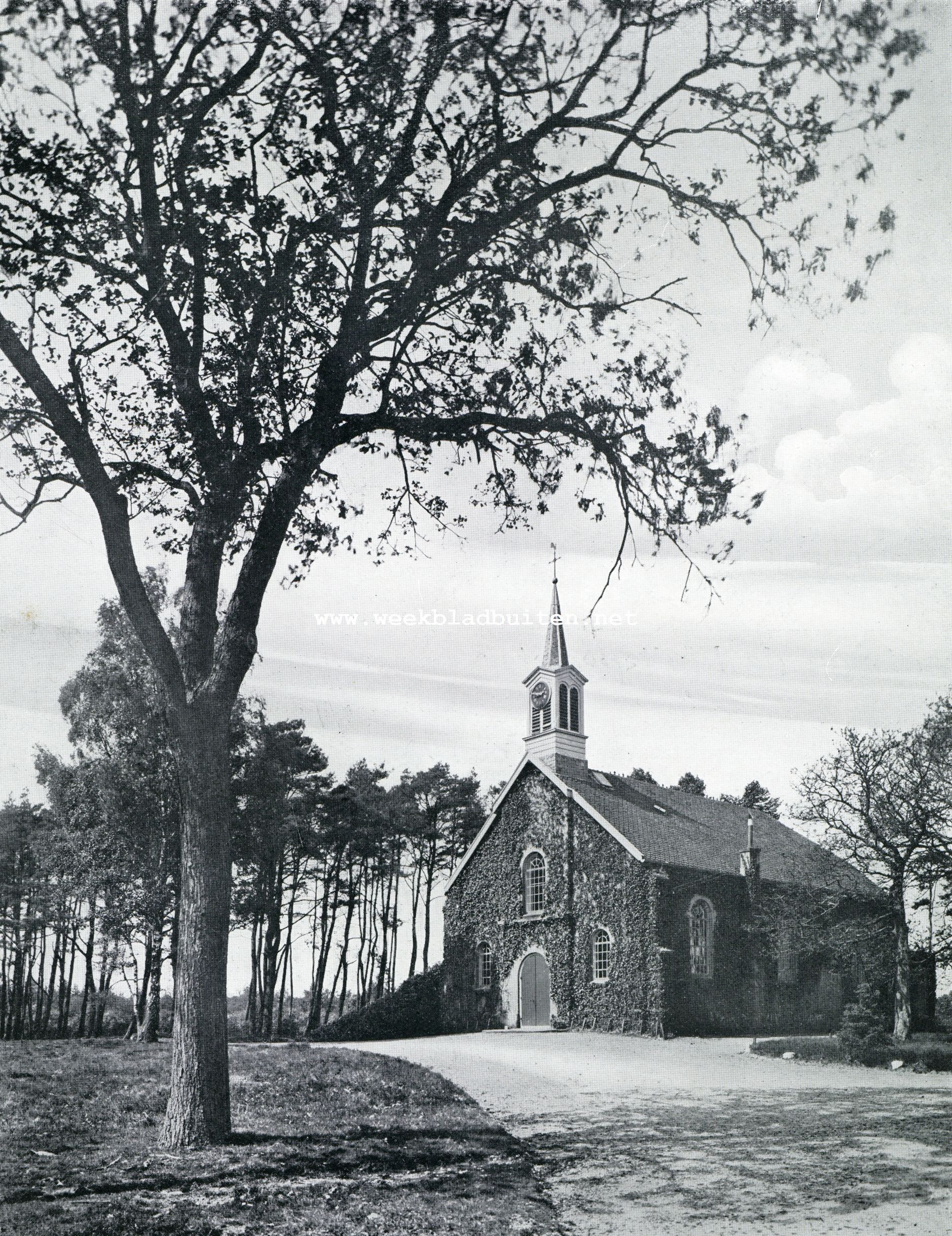 Het kerkje van Schaarsbergen bij Arnhem