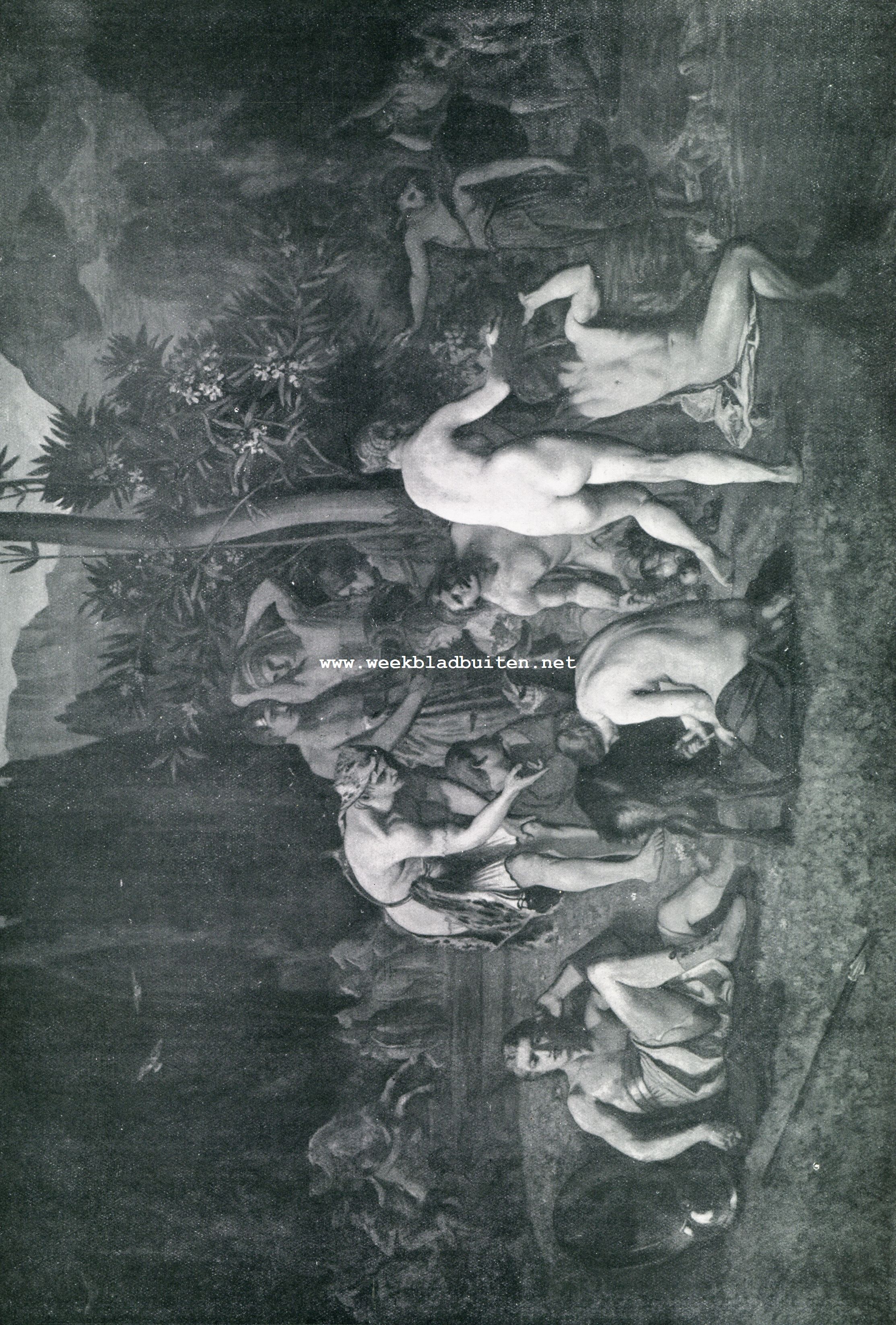 Puvis de Chavannes. De Vrede (muurschildering in het Muse de Picardie te Amiens)