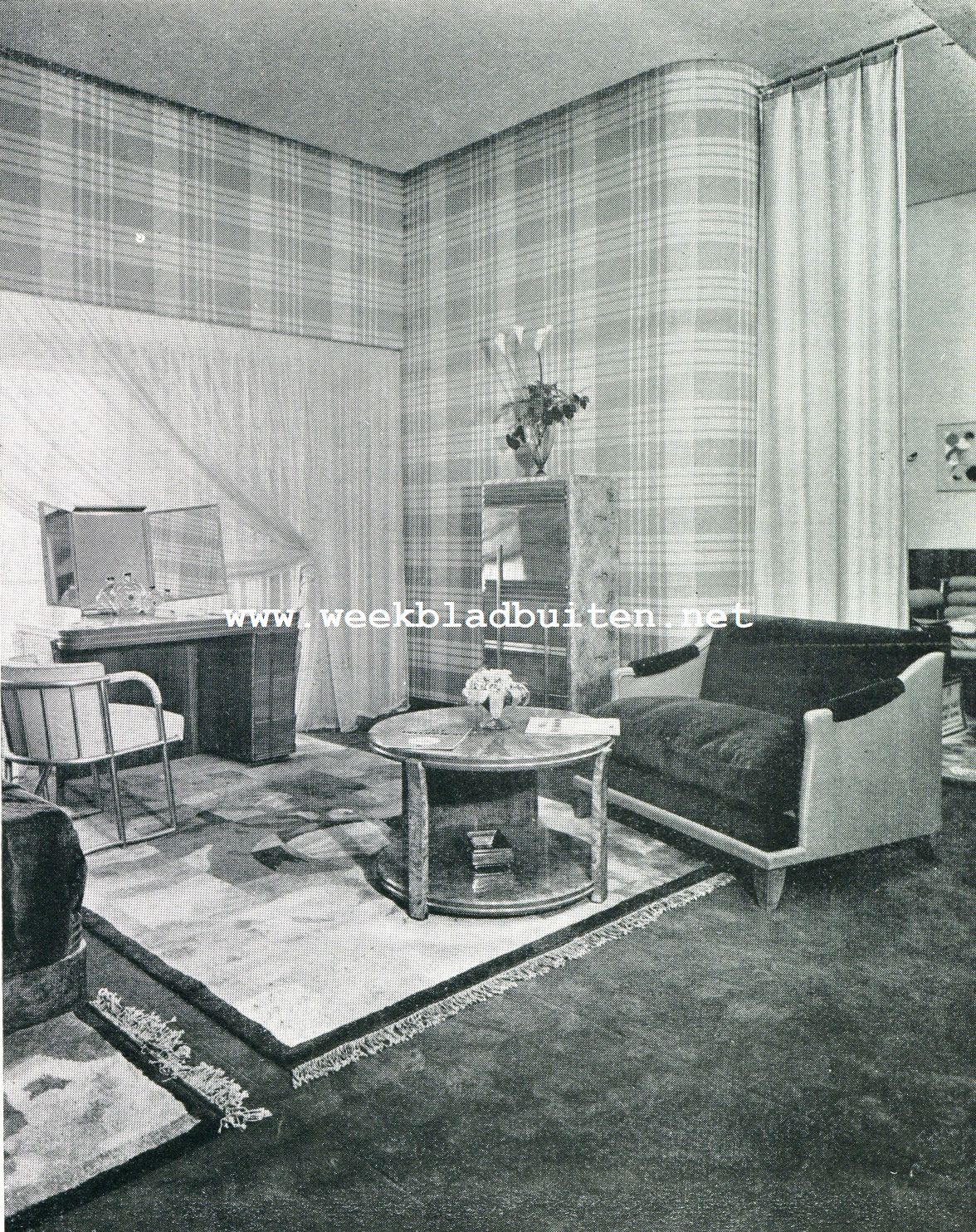 MODERNE FRANSCHE KUNSTNIJVERHEID. BOUDOIR VAN E. KOHLMANN
WINTERSPORT IN DUITSCHLAND. BENSTAUFEN IN BEIEREN