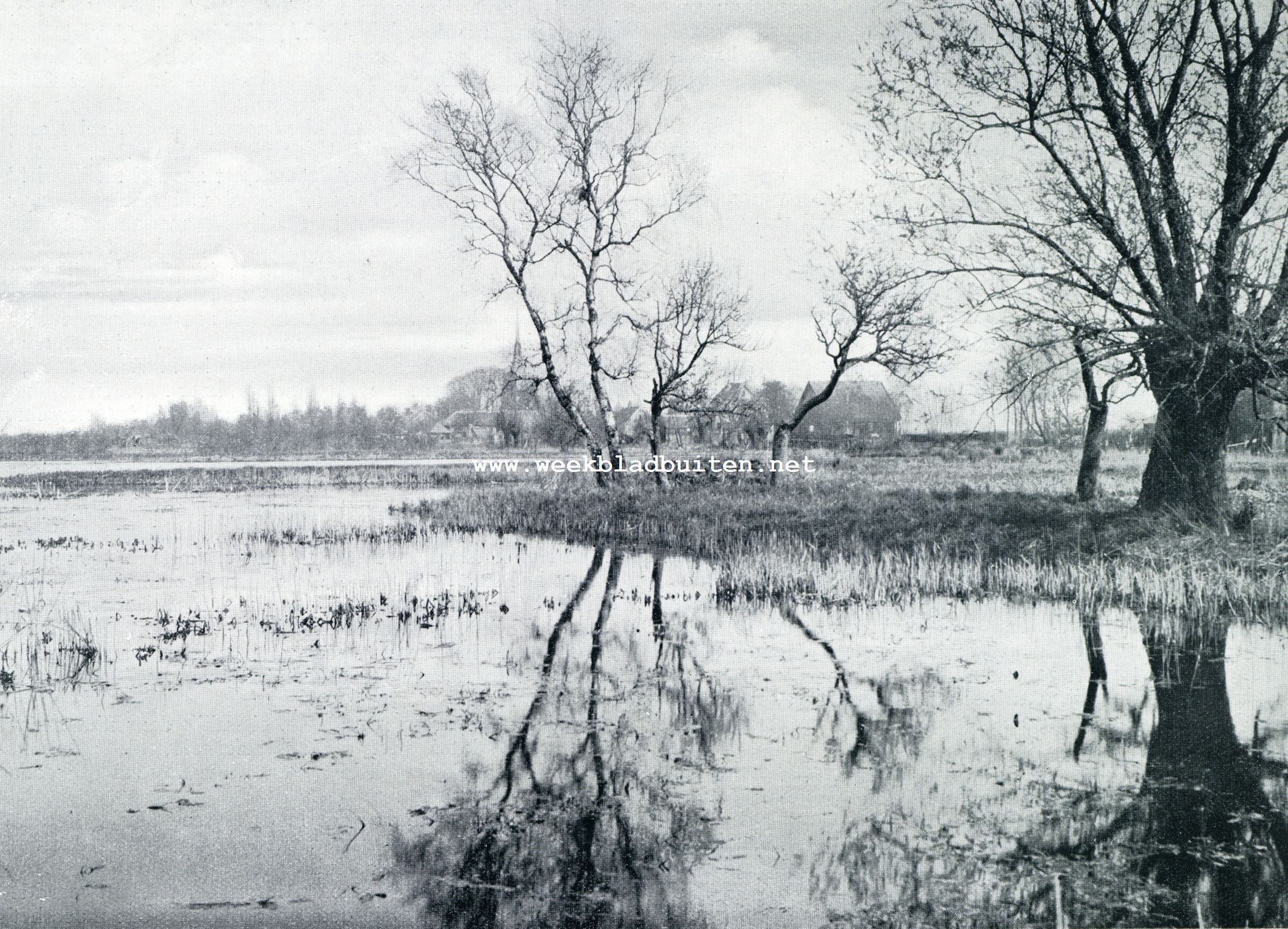 Tusschen Gooi en Vecht. Bij de plassen