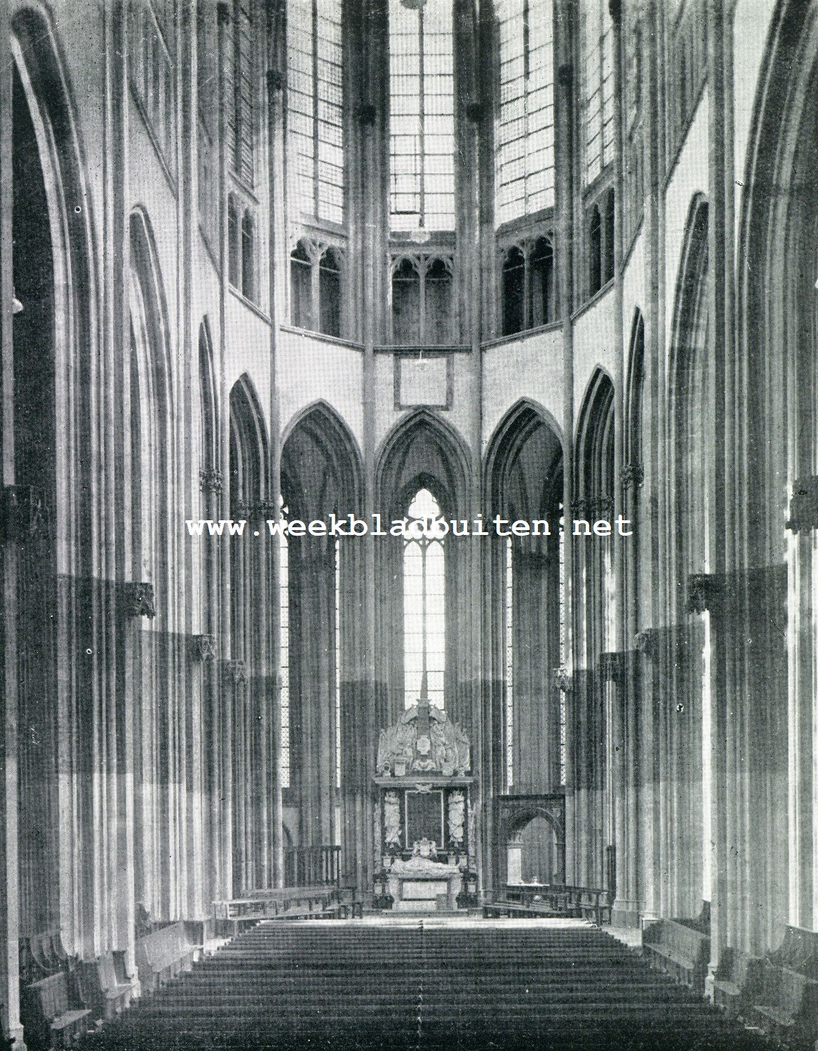 De oude Utrechtsche kerken. Interieur Domkerk