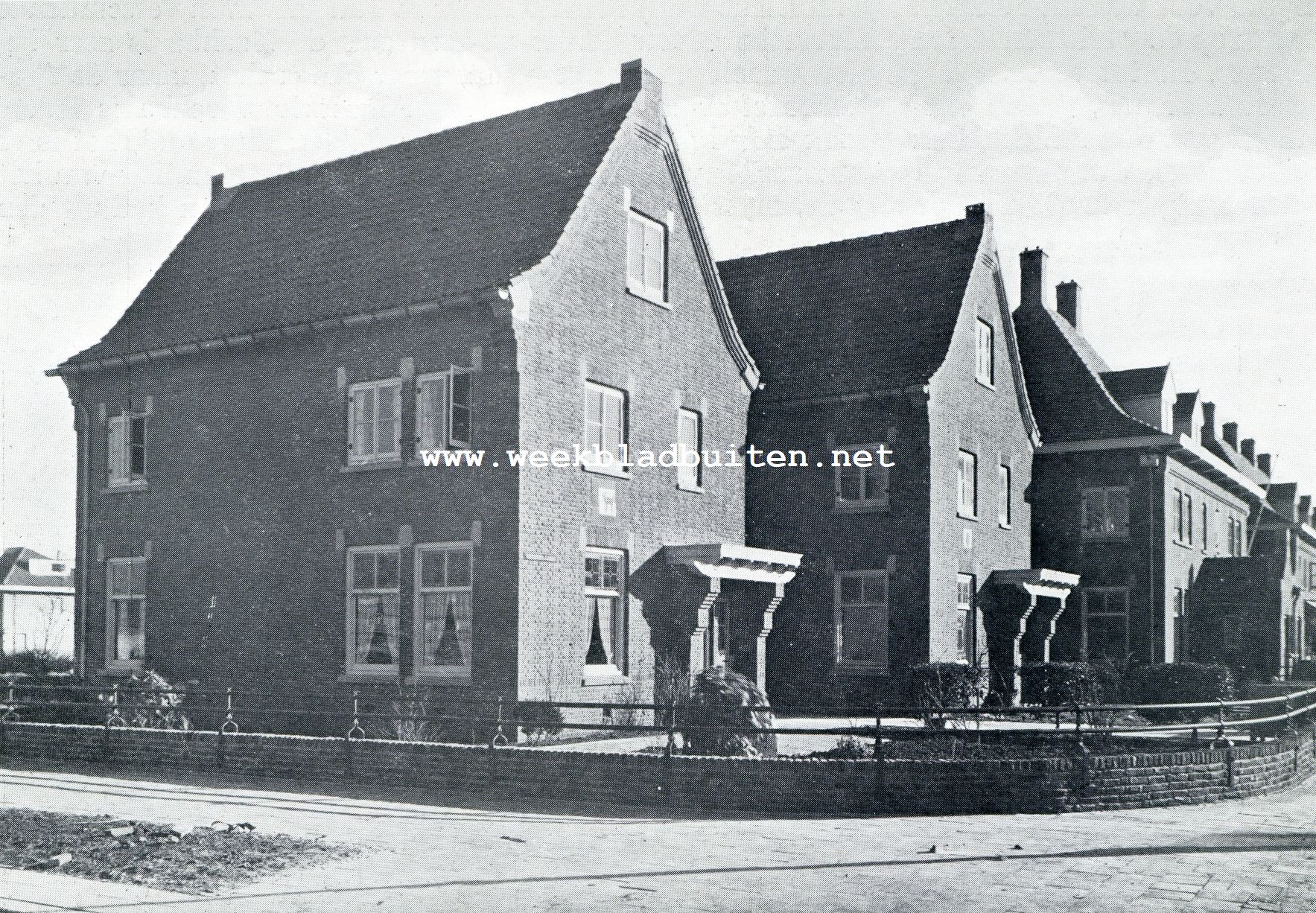 De bebouwing van de Kwartellaan te 's-Gravenhage. Huizen aan de Kwartellaan te 's-Gravenhage