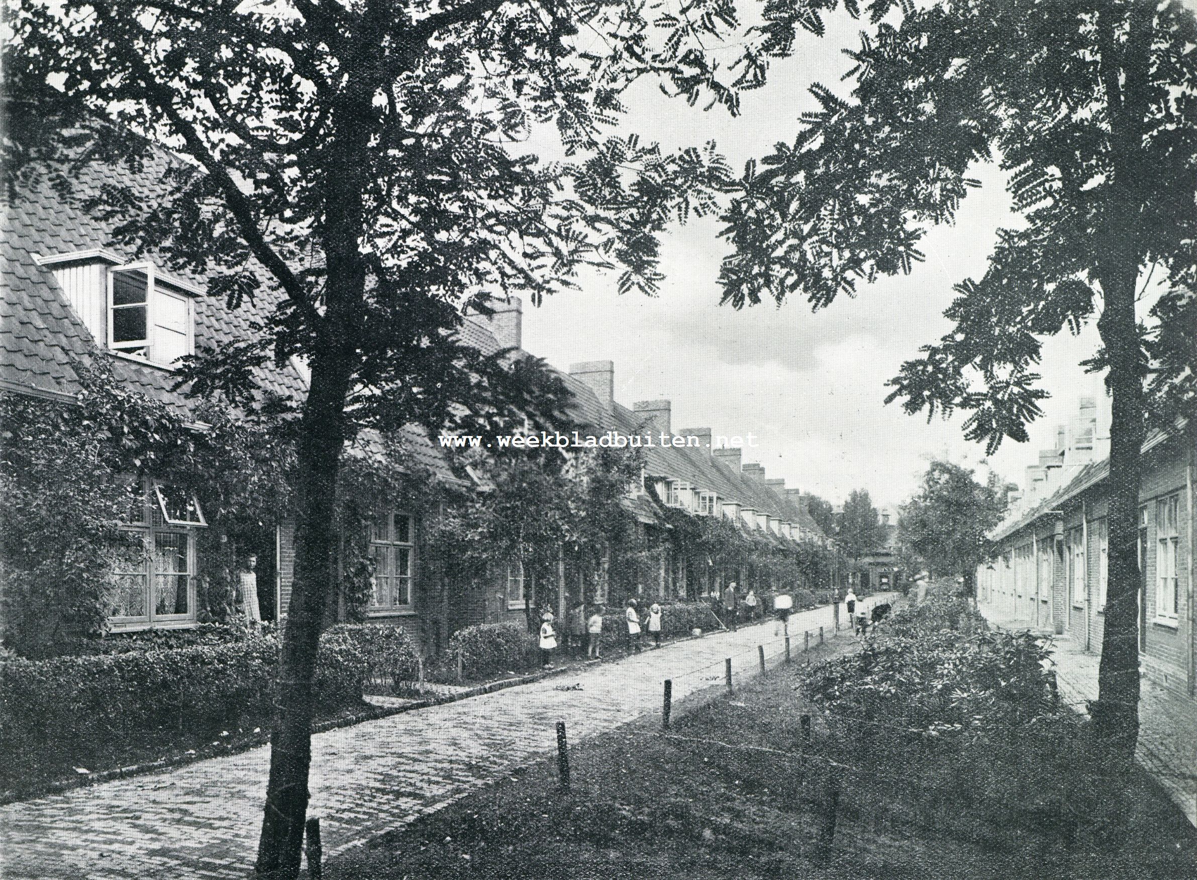 Tuindorpen. 1. Tuindorp Vreewijk te Rotterdam. Het groen heeft hier een camoefleerende functie