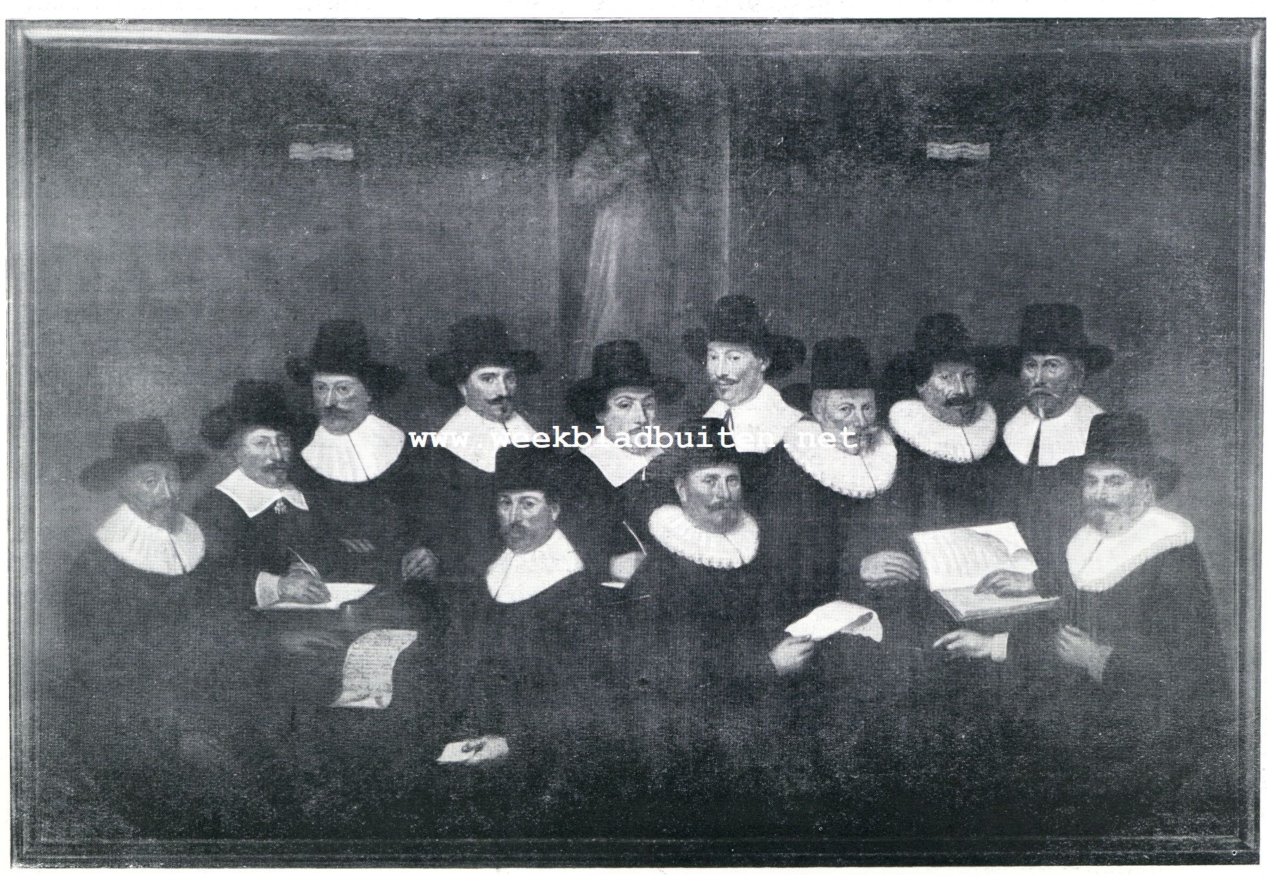 REGENTENSTUK IN HET STADHUIS TE MAASSLUIS