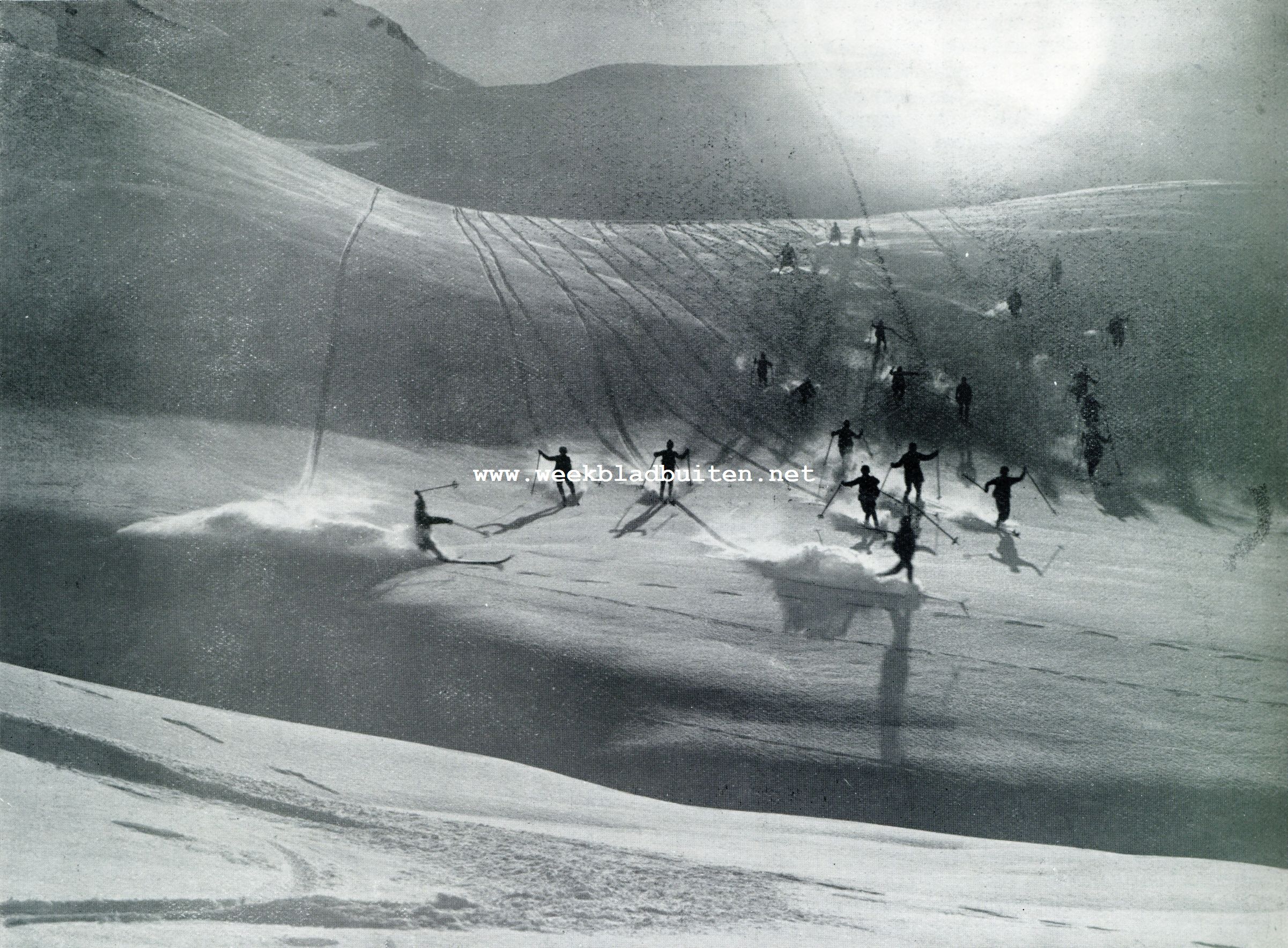 WINTER IN DE BERGEN. KINDEREN OP DE SKI BIJ ADELBODEN