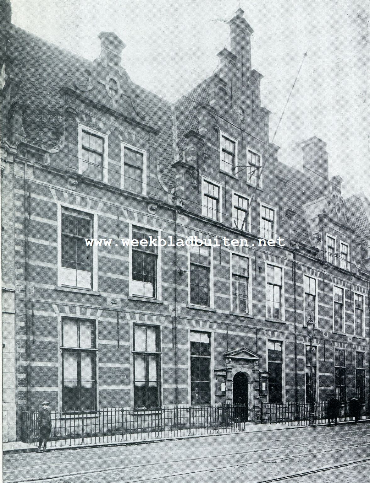 Het Hoogheemraadschap Rijnland en zijn Gemeenlandshuis. Leiden. Het Gemeenlandshuis van Rijnland