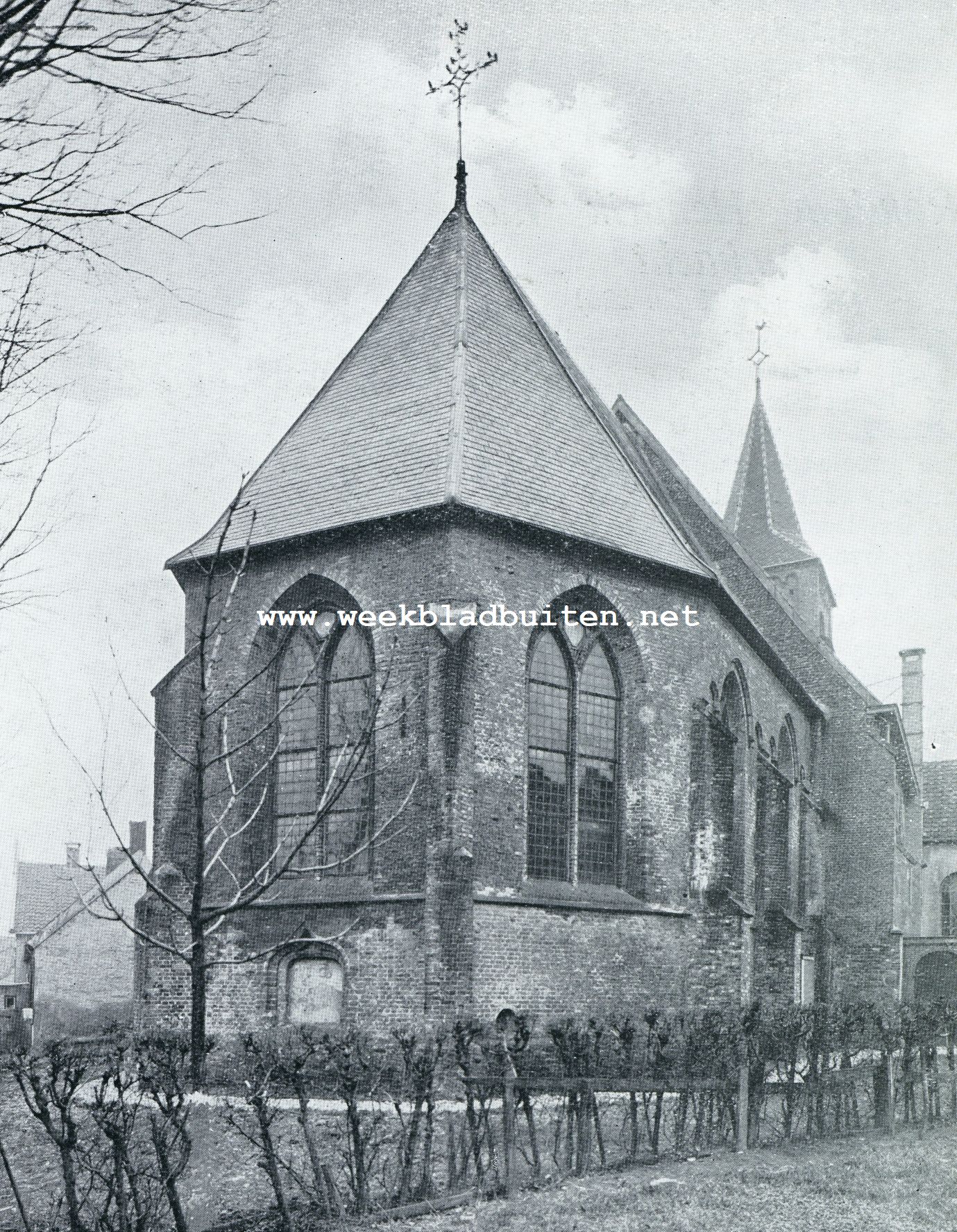 HENDRIK IDO AMBACHT. ACHTERZIJDE DER NED. HERV. KERK