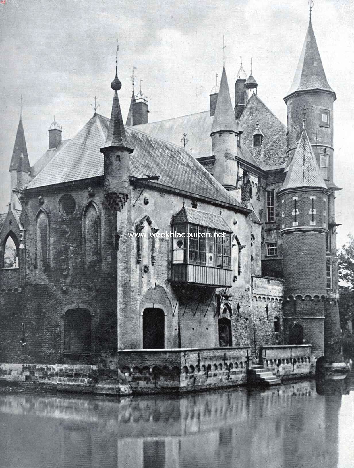 Het kasteel te Heeswijk (Noord-Brabant), achterzijde