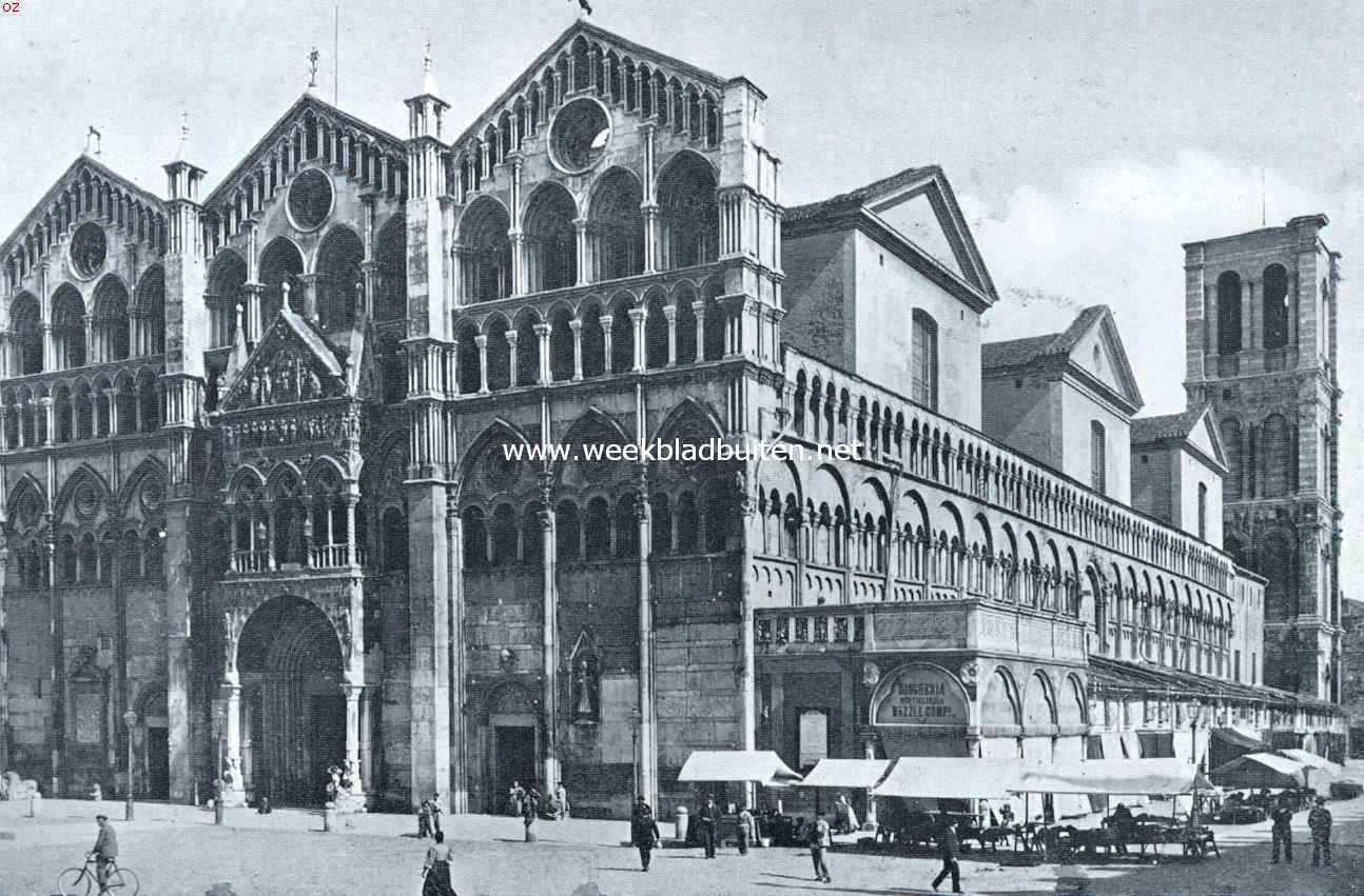 Ferrara. De kathedraal te Ferrara