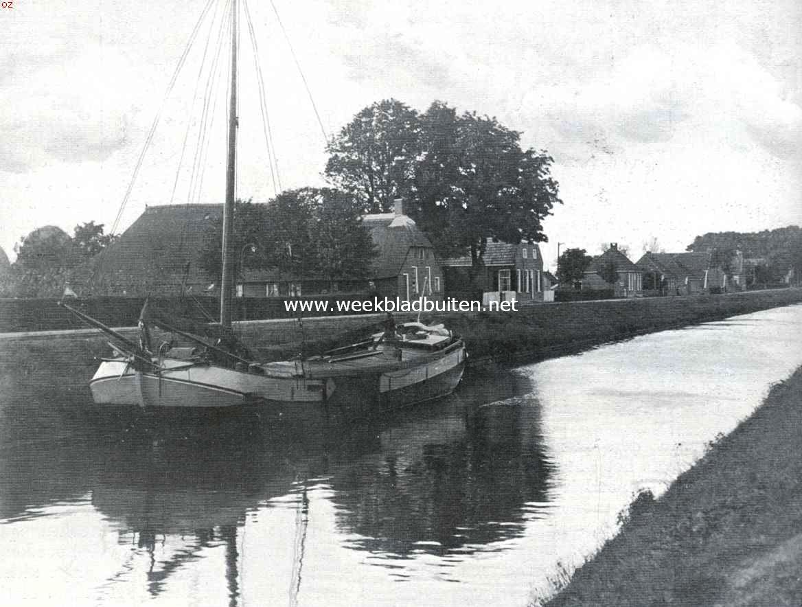 Mooi Drenthe. Type van een veenkanaal