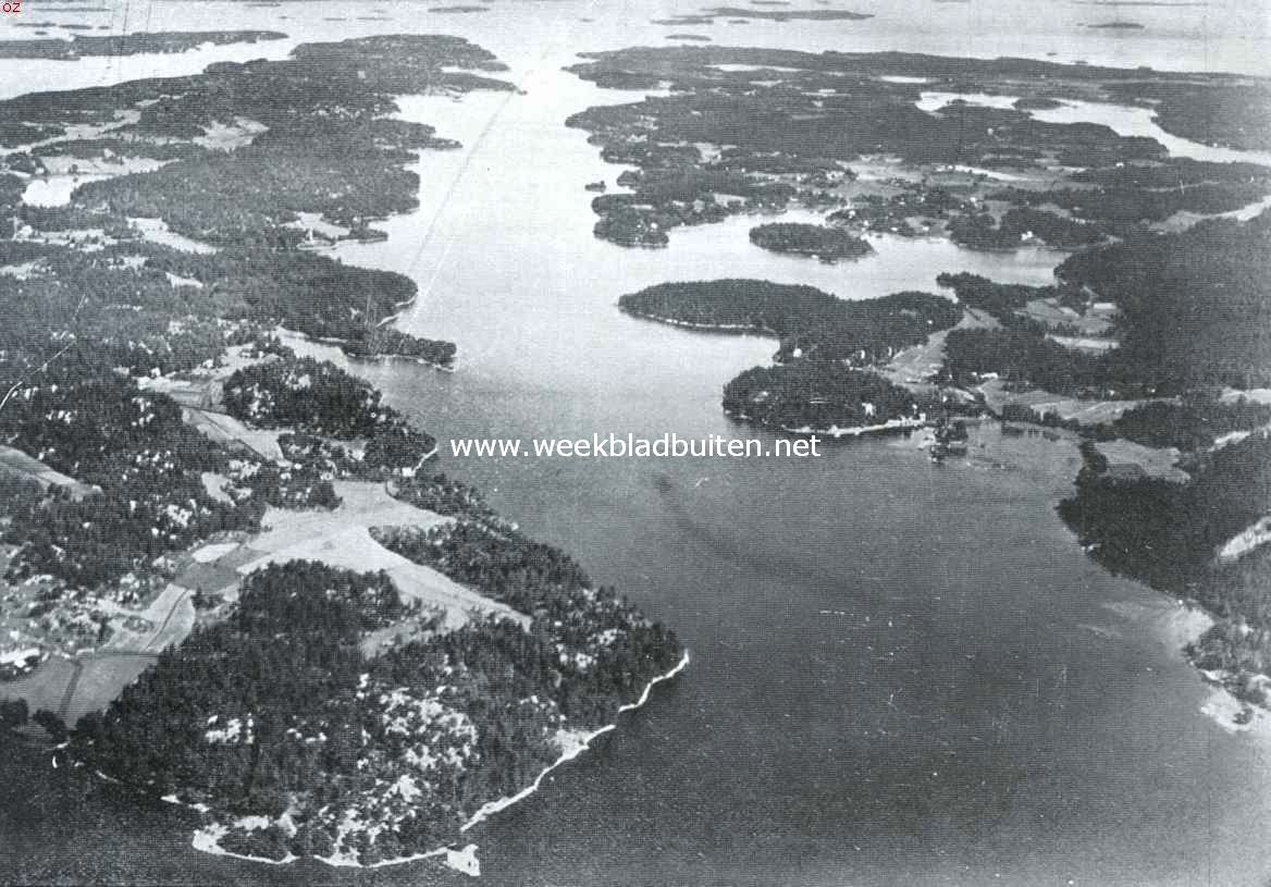 Zomer in Zweden. De Stockholmer scheren