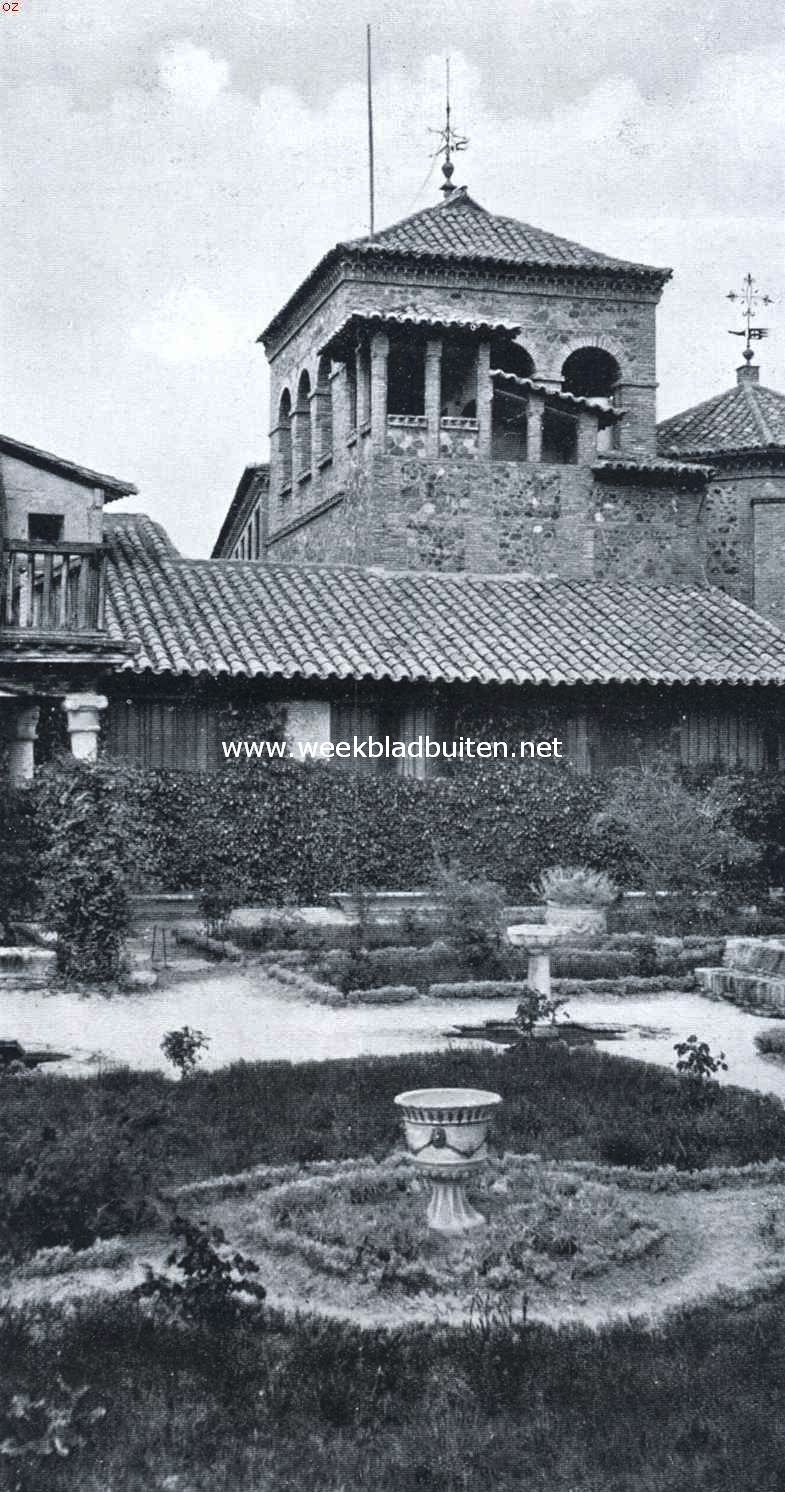 De tuin van Casa el Greco te Toledo