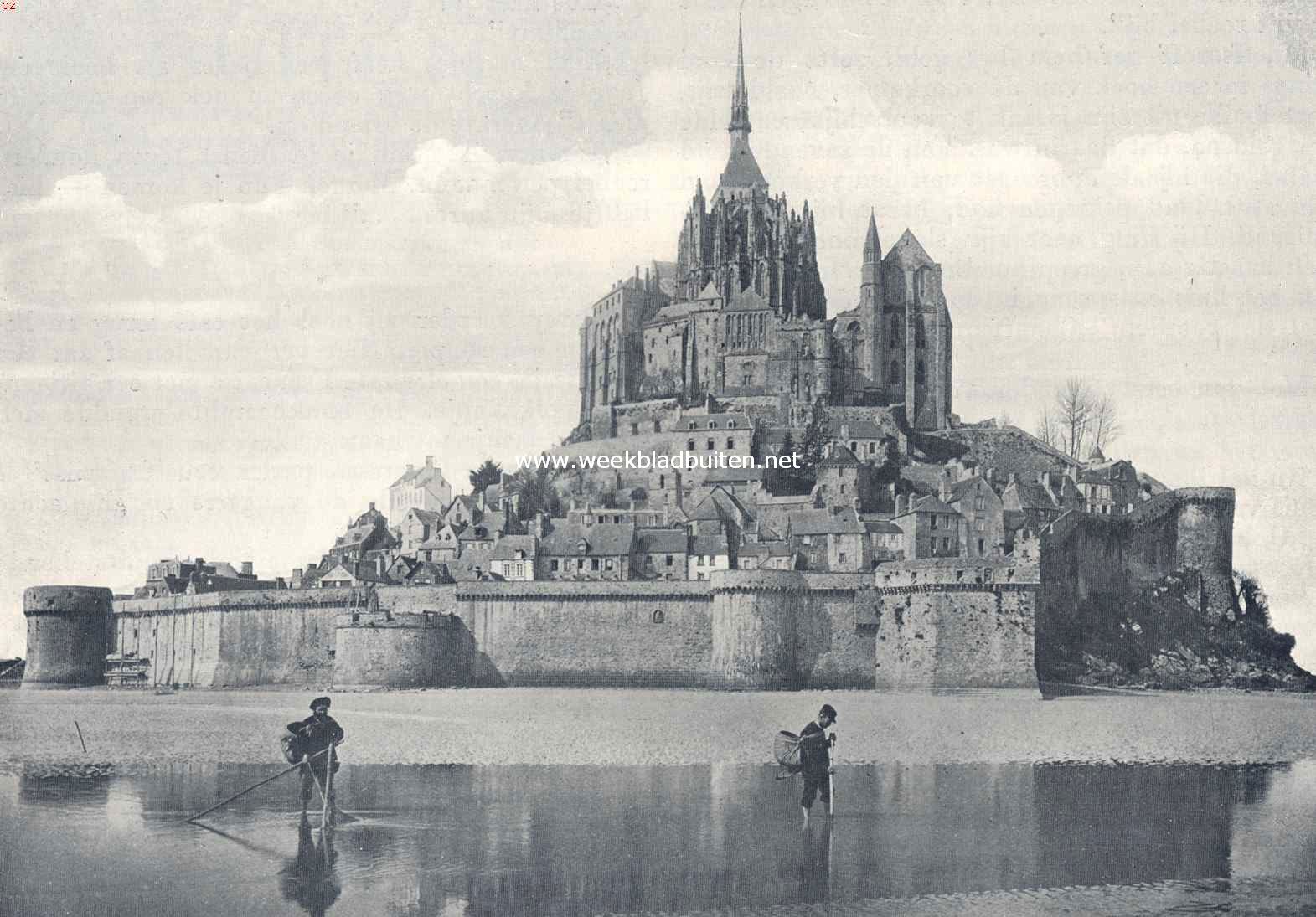 Mont Saint Michel. De Mont Saint Michel, gezien van het Oosten