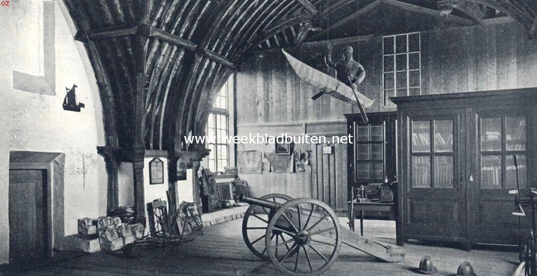 Zierikzee. In het stadhuismuseum van Zierikzee hangt de kano van Zelik