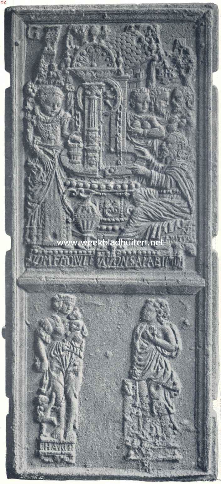 Renaissance haardplaat