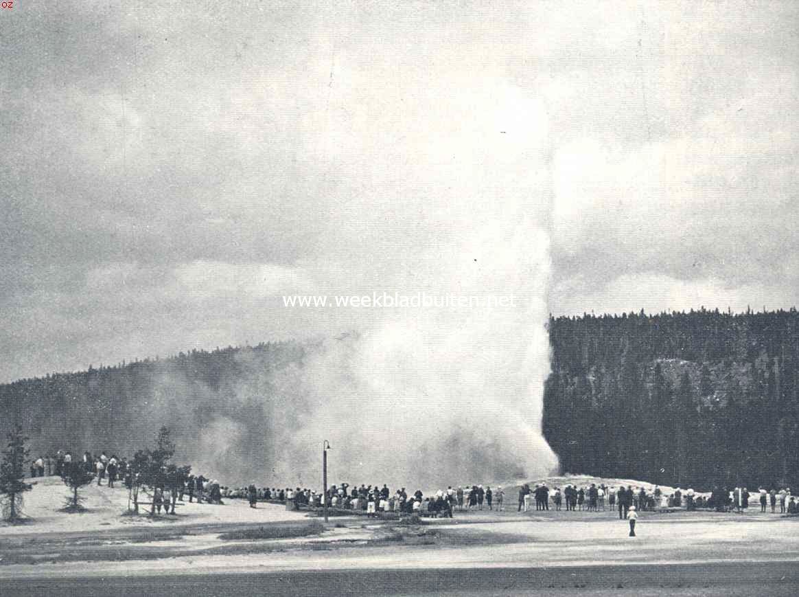 Het Yellowstone Park. De 