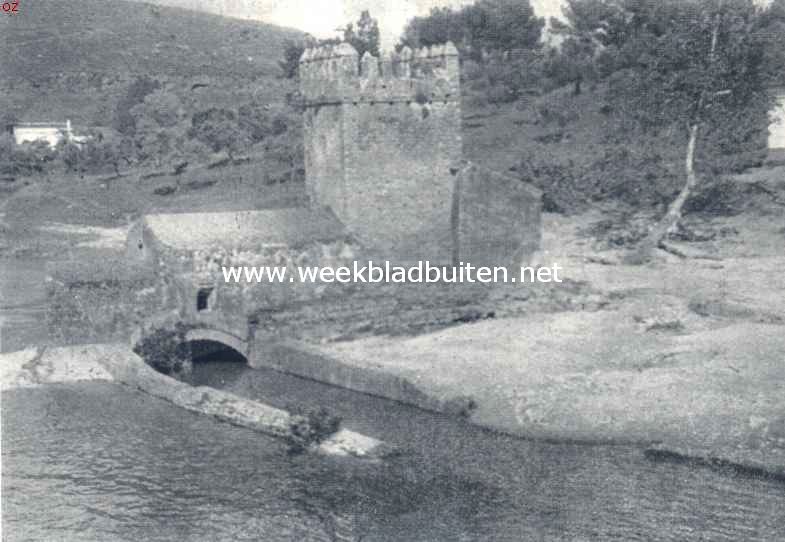 Een dag aan de Guadaira. De romantische watermolen aan de Guadaira, waar wij ons ezeltje halen