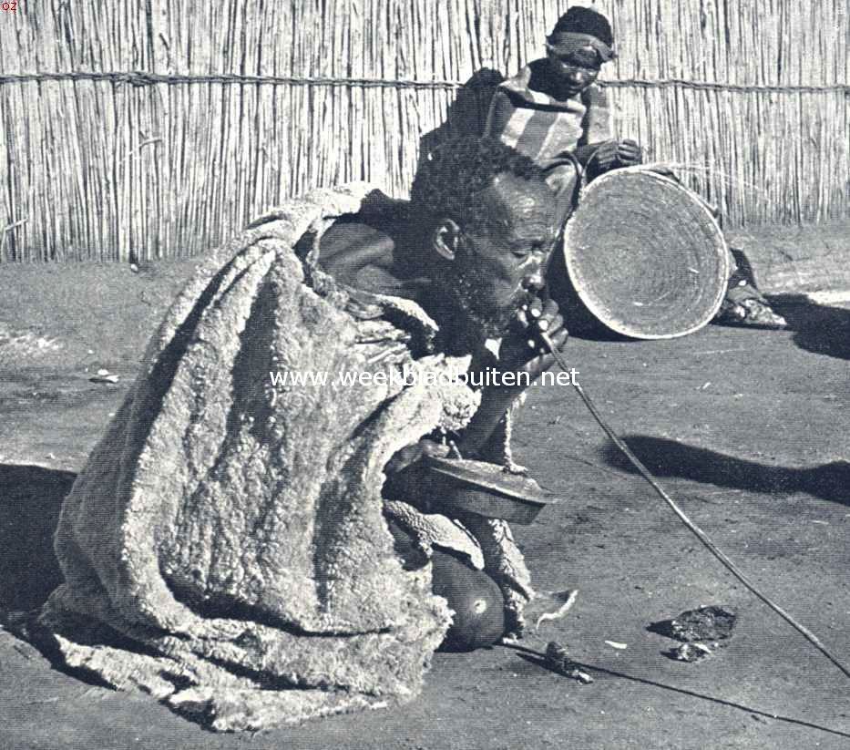 Basoetoland, het Zuid-Afrikaansche Zwitserland. Daggarooker in Basoetoland
